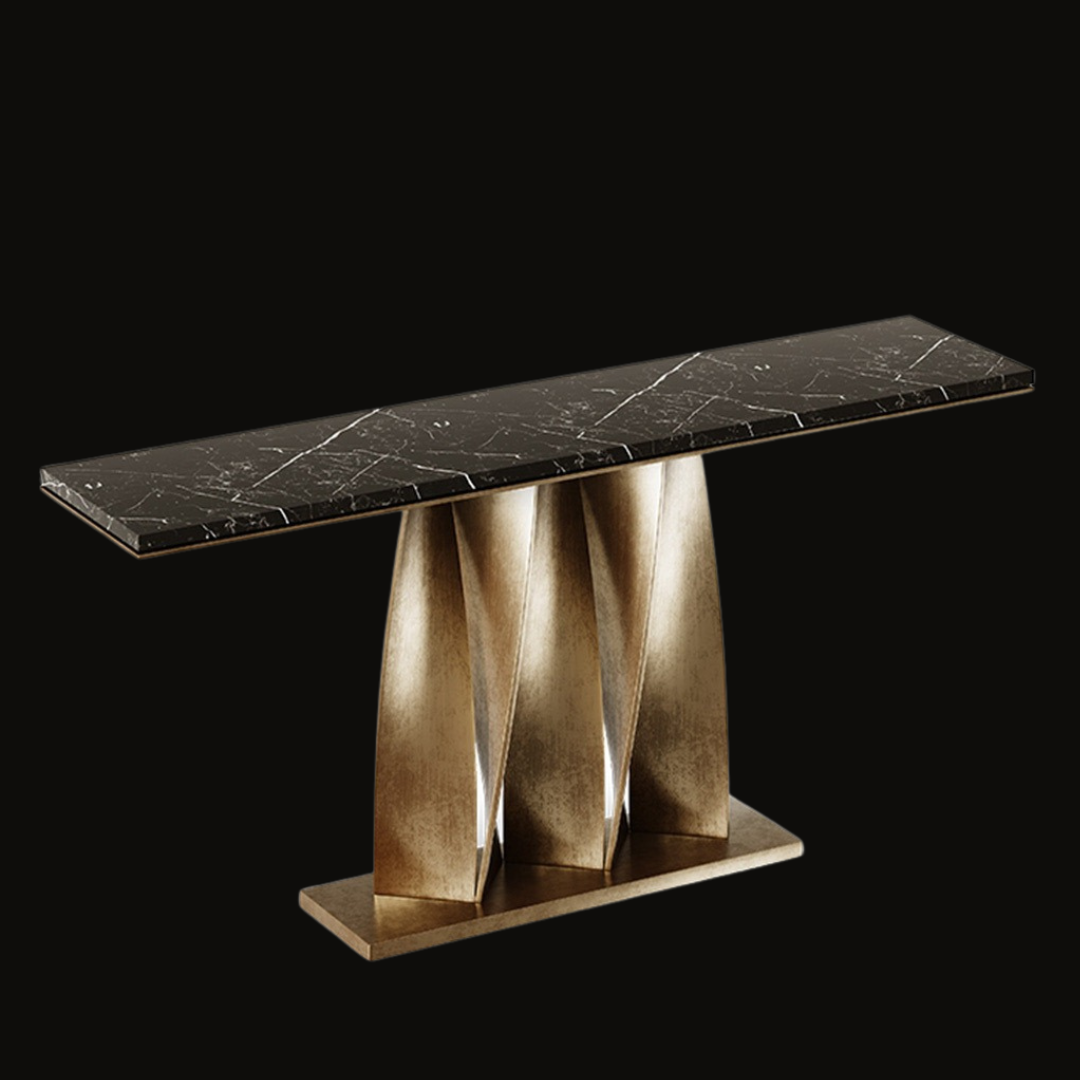 Luxury Console Table – Modern Sculptural Design