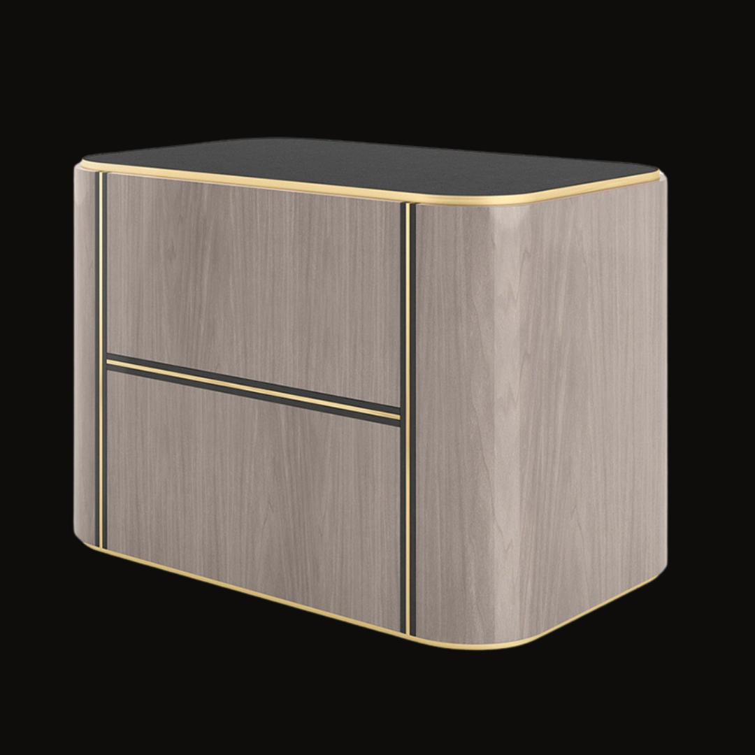 Luxury Night Table with Drawer - Elegant Bedside Furniture