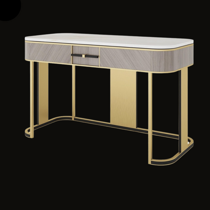 Luxury Dresser with Gold Accents and Sleek Design - Handcrafted Modern Bedroom Furniture