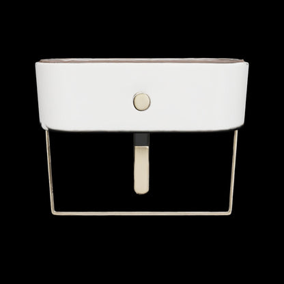 Minimalist Modern Side Table with Sleek Metal Frame - Handcrafted Bedside Table