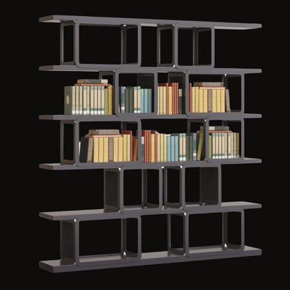 Contemporary Modular Shelving Unit